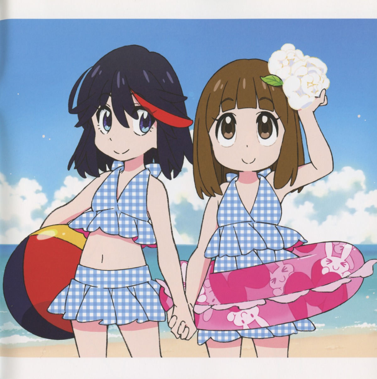 Yamada Mako Kill La Kill Mankanshoku Mako Matoi Ryuuko Swimsuits Yande Re